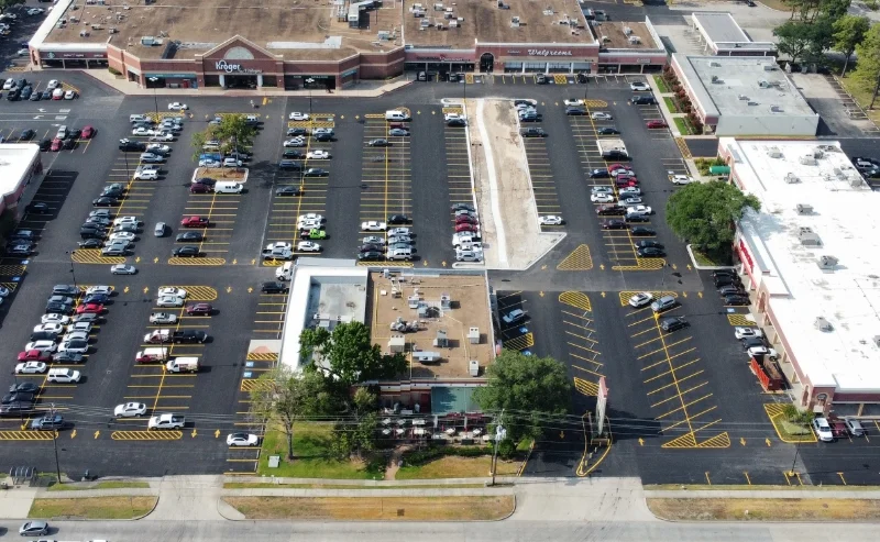 Services -Striping Parking Lot Striping Tab